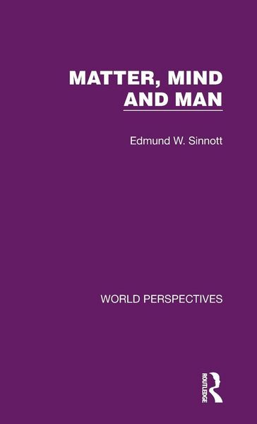 Produktbild: Matter, Mind and Man
