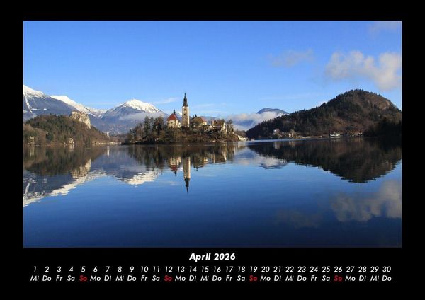 Produktbild: Die Seen der Erde 2026 Fotokalender DIN A3
