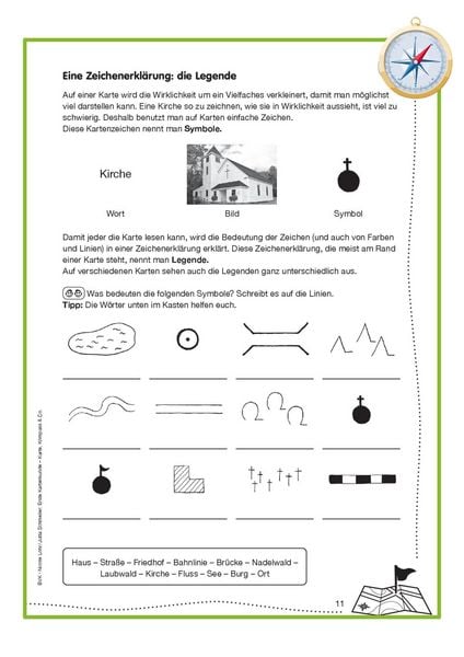 Produktbild: Erste Kartenkunde: Karte, Kompass & Co.
