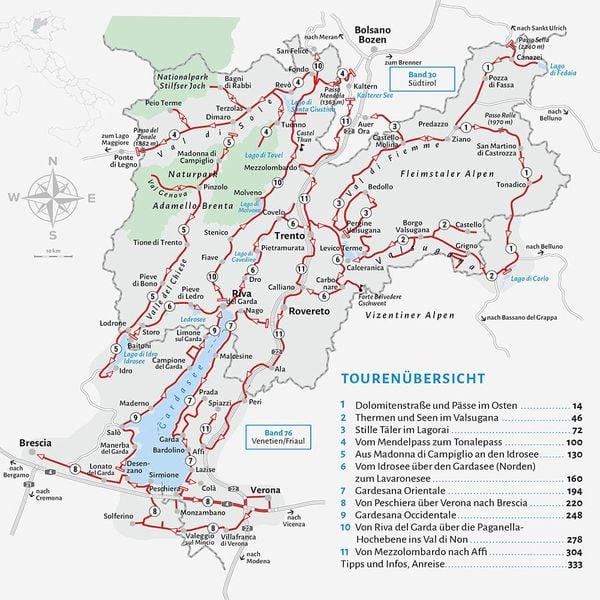 Produktbild: Entdeckertouren mit dem Wohnmobil Trentino und Gardasee