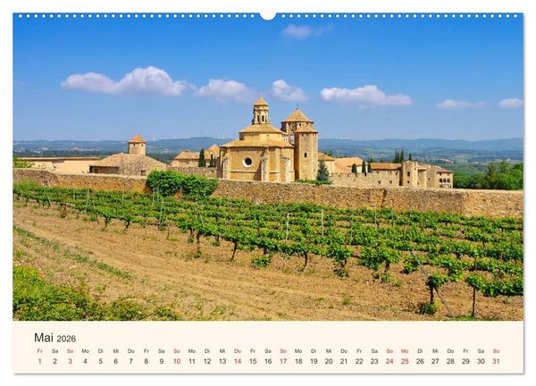 Produktbild: Costa Dorada - Die Goldene K&uuml;ste Spaniens (hochwertiger Premium Wandkalender 2026 DIN A2 quer), Kunstdruck in Hochglanz