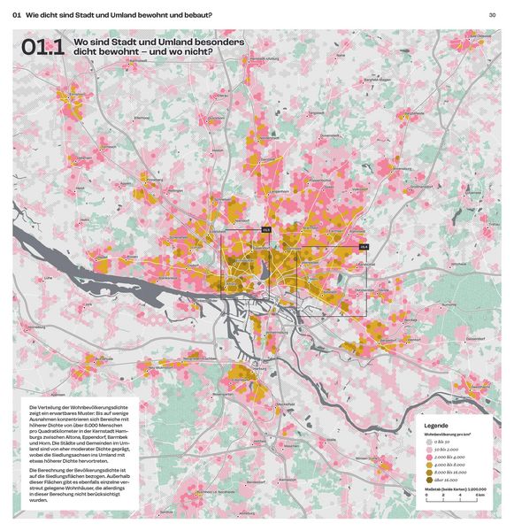 Produktbild: Stadt-Umland-Atlas Hamburg