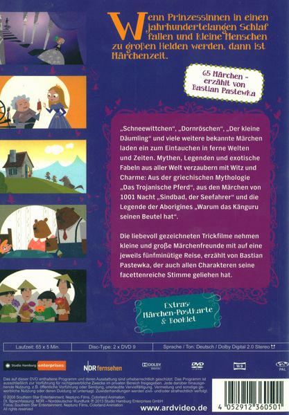 Produktbild: Sagenhaft: Märchen aus aller Welt - Ep. 66-130 [2 DVDs]
