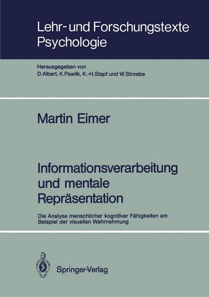 Produktbild: Informationsverarbeitung und mentale Repr&auml;sentation