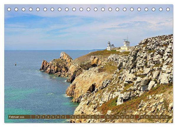 Produktbild: Crozon - Faszinierende Halbinsel im Westen der Bretagne (Tischkalender 2026 DIN A5 quer), CALVENDO Monatskalender