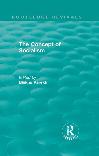 Produktbild: Routledge Revivals: The Concept of Socialism (1975)