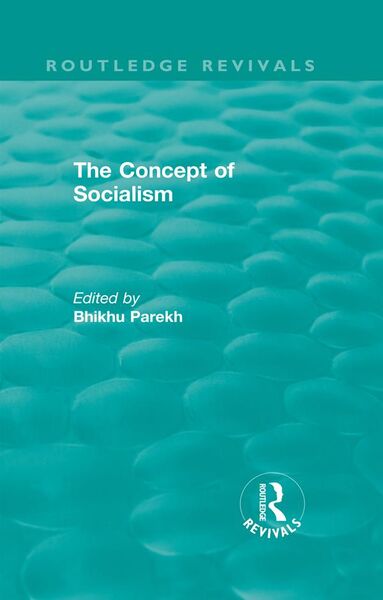 Produktbild: Routledge Revivals: The Concept of Socialism (1975)