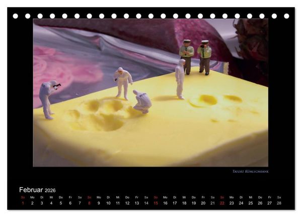 Produktbild: Polizeieins&auml;tze, in der gro&szlig;en Welt (Tischkalender 2026 DIN A5 quer), CALVENDO Monatskalender