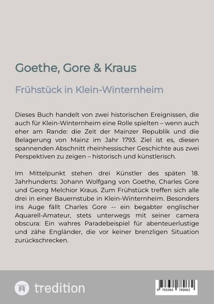 Produktbild: Goethe, Gore & Kraus