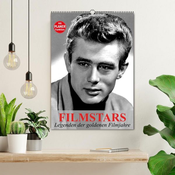 Produktbild: Filmstars - Legenden der goldenen Filmjahre (Wandkalender 2026 DIN A2 hoch), CALVENDO Monatskalender