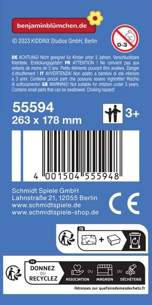 Produktbild: Benjamin Bl&uuml;mchen. Puzzle-Box 2 x 26, 2 x 48 Teile
