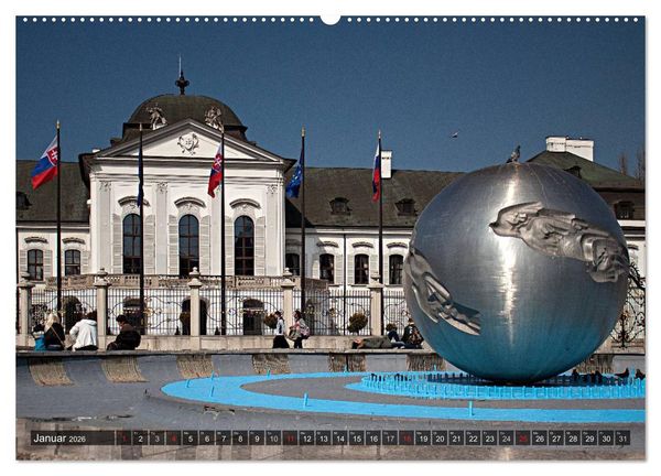 Produktbild: Donaumetropole Bratislava (hochwertiger Premium Wandkalender 2026 DIN A2 quer), Kunstdruck in Hochglanz