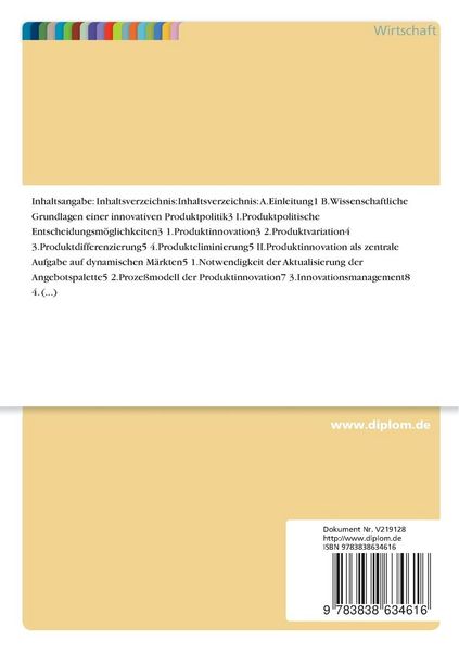 Produktbild: Produktpolitik in der Telekommunikation