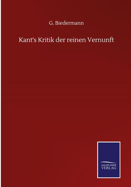 Produktbild: Kant's Kritik der reinen Vernunft