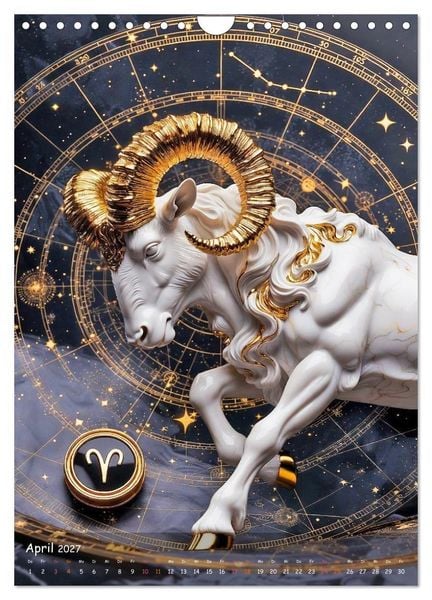 Produktbild: Zodiac Cosmos (Wandkalender 2027 DIN A4 hoch), CALVENDO Monatskalender