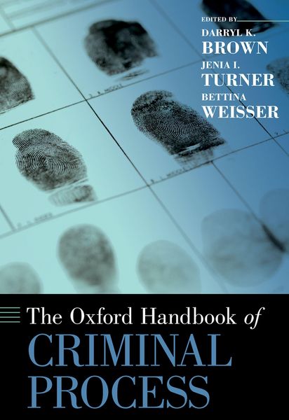 Produktbild: The Oxford Handbook of Criminal Process