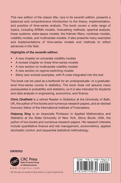 Produktbild: The Analysis of Time Series