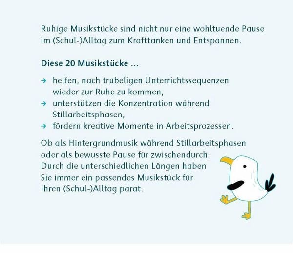 Produktbild: 20 Musikst&uuml;cke f&uuml;r die Stillarbeit