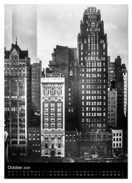 Produktbild: Historic New York 1936 (Wall Calendar 2026 DIN A4 portrait), CALVENDO 12 Month Wall Calendar