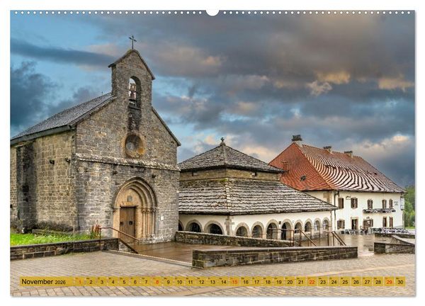Produktbild: Das Baskenland (hochwertiger Premium Wandkalender 2026 DIN A2 quer), Kunstdruck in Hochglanz