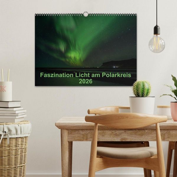 Produktbild: Faszination Licht am Polarkreis (Wandkalender 2026 DIN A3 quer), CALVENDO Monatskalender