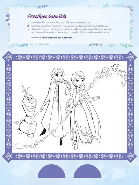 Produktbild: Disney Die Eisk&ouml;nigin: Disney Die Eisk&ouml;nigin: Gro&szlig;e Helden - Kleine K&uuml;nstler: Mein Eisk&ouml;nigin-Mitmachspa&szlig;