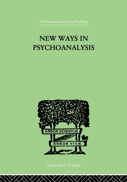 Produktbild: New Ways in Psychoanalysis