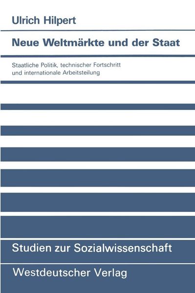 Produktbild: Neue Weltm&auml;rkte und der Staat