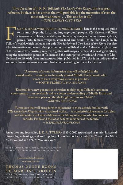 Produktbild: The Complete Tolkien Companion