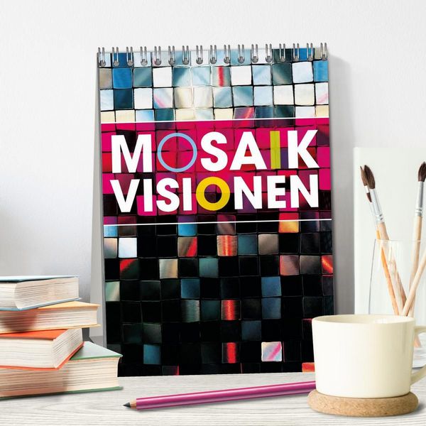 Produktbild: MOSAIK-VISIONEN (Tischkalender 2027 DIN A5 hoch), CALVENDO Monatskalender