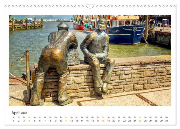 Produktbild: Niedersachsen - Meer, Heide, Harz (Wandkalender 2026 DIN A3 quer), CALVENDO Monatskalender
