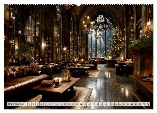Produktbild: Geheime Bibliotheken der alten Welt (Wandkalender 2027 DIN A2 quer), CALVENDO Monatskalender