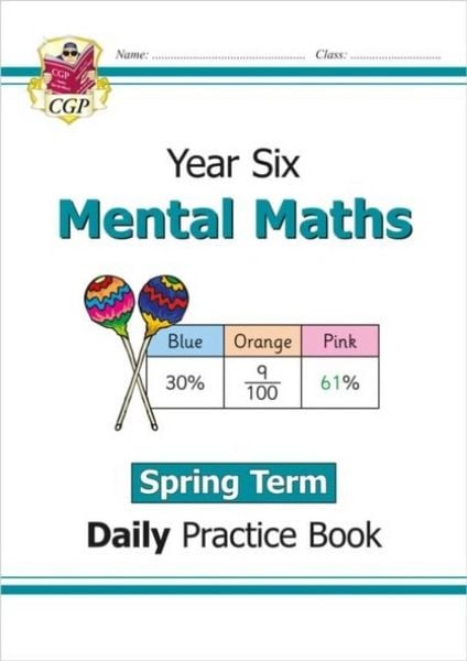 Produktbild: KS2 Mental Maths Year 6 Daily Practice Book: Spring Term