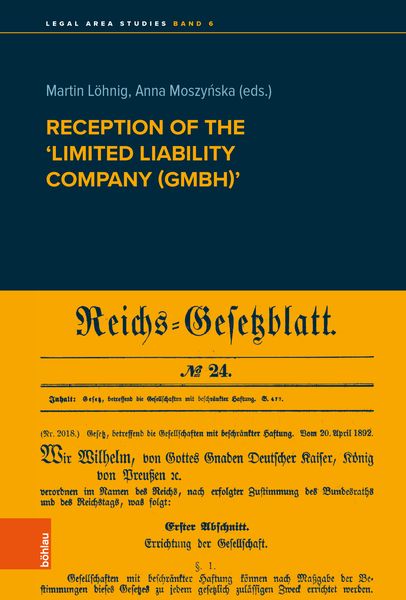 Produktbild: Reception of the 'Limited liability company (GmbH)'