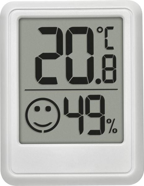 Produktbild: TFA Dostmann Thermo-/Hygrometer Wei&szlig; 30.5060.02