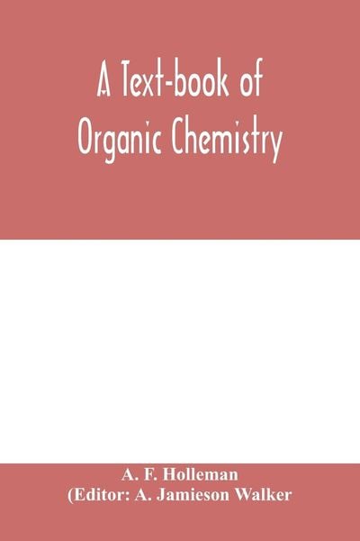 Produktbild: A text-book of organic chemistry