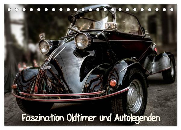 Produktbild: Faszination Oldtimer und Autolegenden (Tischkalender 2027 DIN A5 quer), CALVENDO Monatskalender