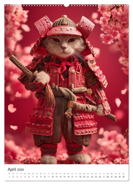 Produktbild: Katzen gegen Alltag (hochwertiger Premium Wandkalender 2026 DIN A2 hoch), Kunstdruck in Hochglanz