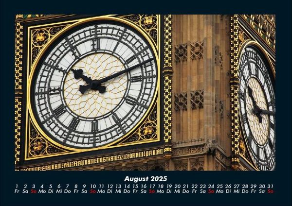 Produktbild: London 2025 Fotokalender DIN A4