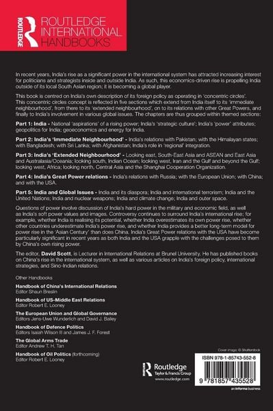 Produktbild: Handbook of India's International Relations