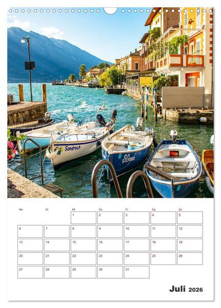 Produktbild: Limone sul Garda - Urlaubsplaner (Wandkalender 2026 DIN A3 hoch), CALVENDO Monatskalender