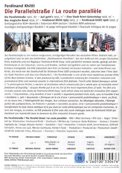 Produktbild: Die Parallelstra&szlig;e - Edition Filmmuseum