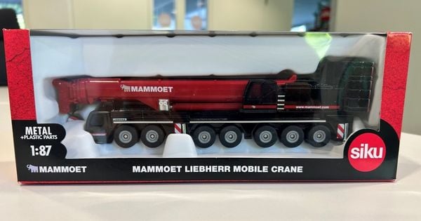Produktbild: Siku 1886 - Mobilkran Liebherr Mammoet, Ma&szlig;stab 1:87