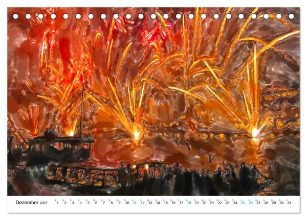 Produktbild: Porto - Ansichten in Aquarell (Tischkalender 2027 DIN A5 quer), CALVENDO Monatskalender