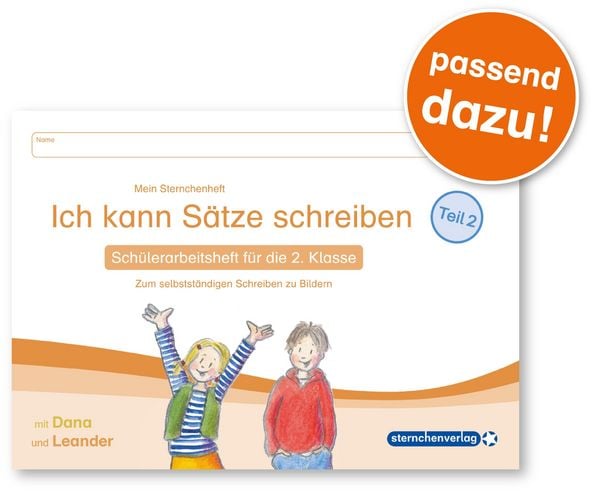 Produktbild: Ich kann S&auml;tze lesen Teil 2 in Sprechsilben mit Dana und Leander
