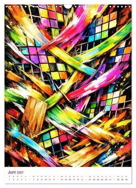 Produktbild: Wilde Ordnung - Kunst im Chaos (Wandkalender 2027 DIN A3 hoch), CALVENDO Monatskalender
