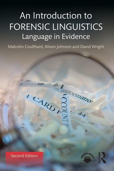 Produktbild: An Introduction to Forensic Linguistics