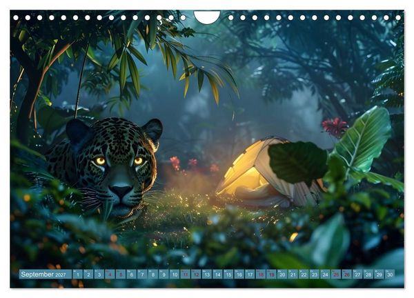 Produktbild: Camping Extreme (Wandkalender 2027 DIN A4 quer), CALVENDO Monatskalender