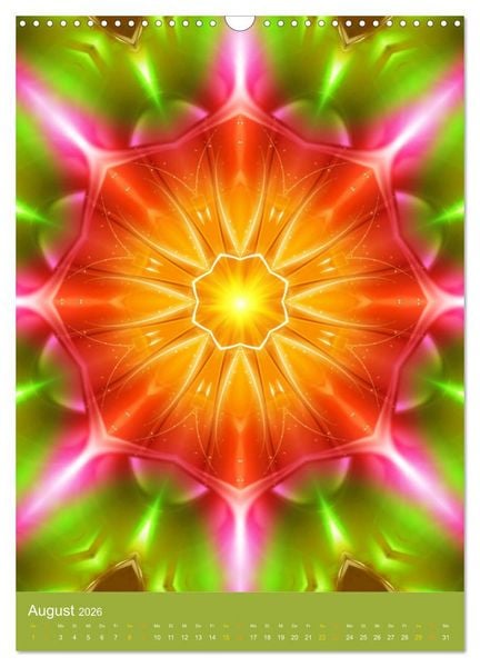 Produktbild: Lichtvolle Mandalas (Wandkalender 2026 DIN A3 hoch), CALVENDO Monatskalender