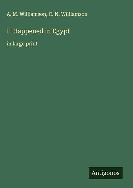 Produktbild: It Happened in Egypt
